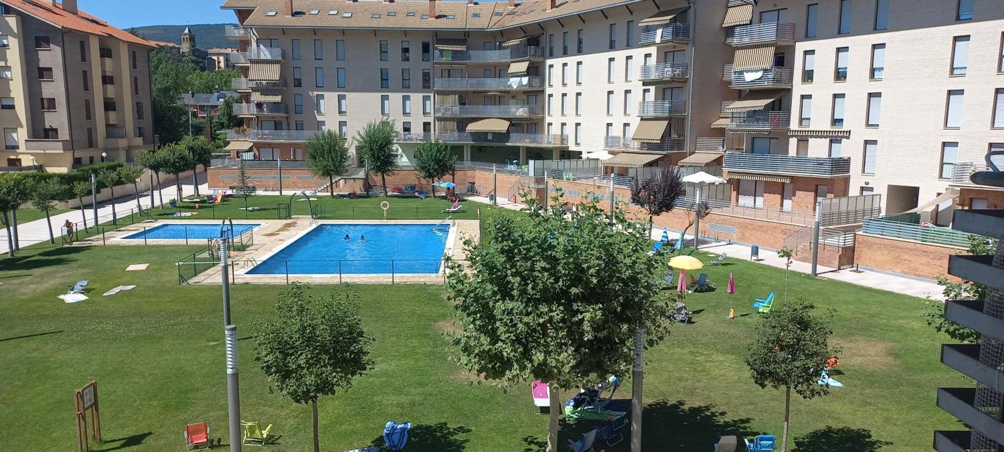 Ferienwohnung Pilartxo Jaca Exterior foto